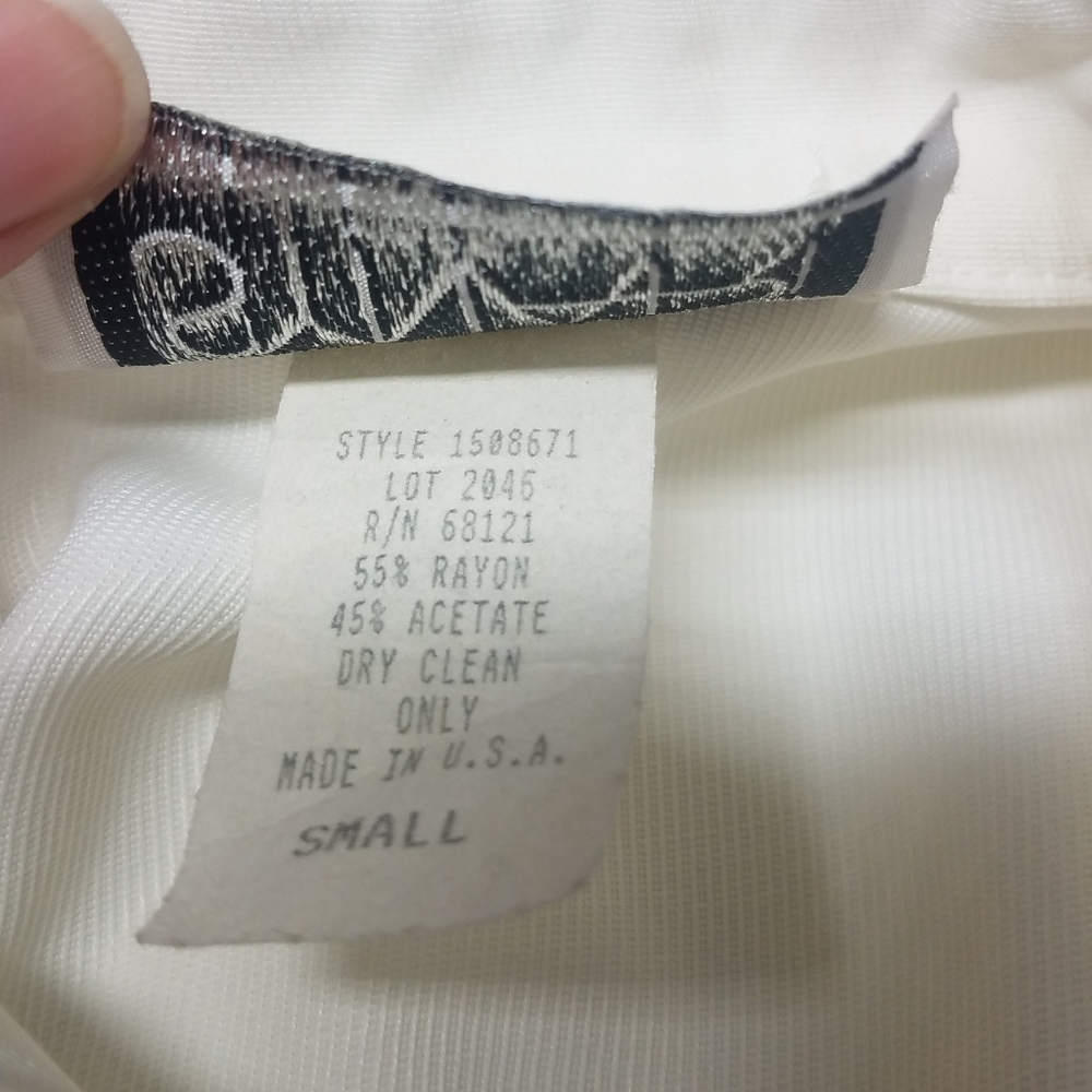 NWT Vintage Sailor Military Style White Top - Picture 10 of 12